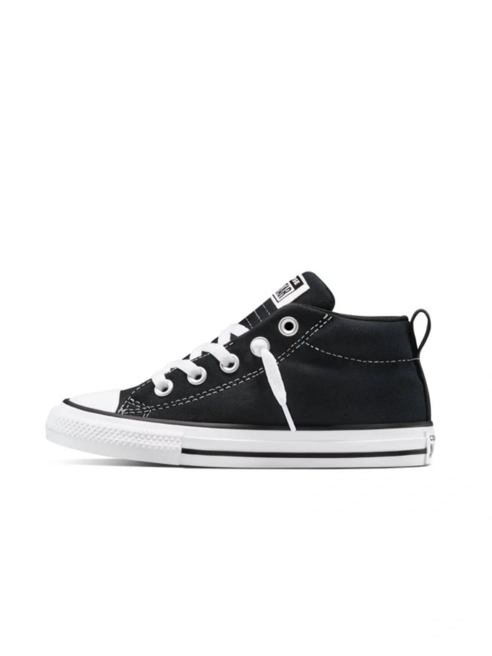 Converse Kids' Street Ox Mid Top Sneakers - Black retail $68